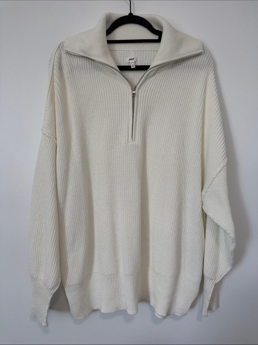 Aerie  Beyond Quarter Zip Sweater medium
